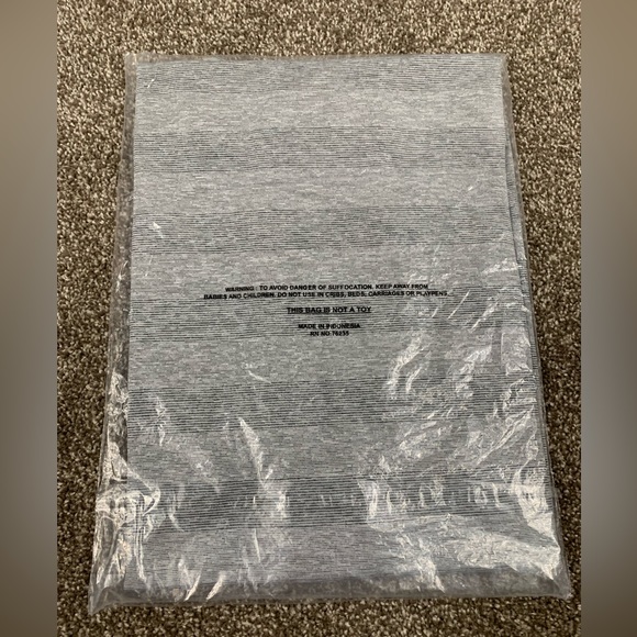 Shirt Reel Legends Short Sleeve Shirt NWT Grey White Stripped Size Large Po… - Picture 10 of 10